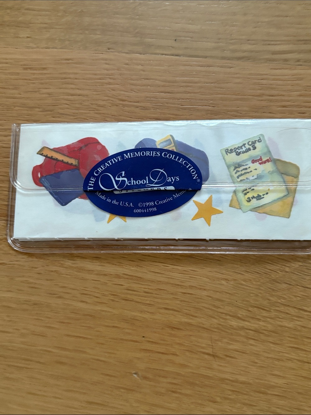 Vintage Creative Memories "School Days" stickers